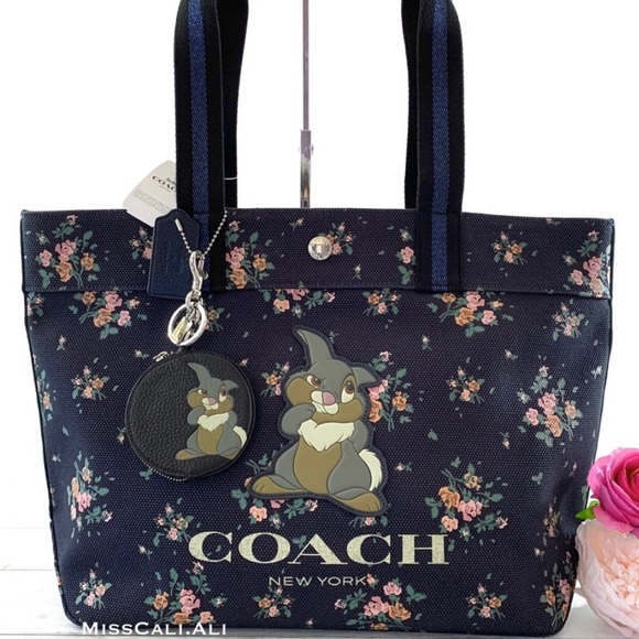 Coach Handbags - NWT COACH X Disney Limited Edition Thumper Tote Bag & Coin Bag Set